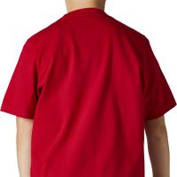 Yth Karrera Head Ss Tee Flame Red