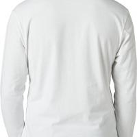 Rkane Ls Premium Tee Optic White