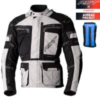 2972 PRO SERIES ADVENTURE-X AIRBAG CE MENS TEXTILE JKT SILVER