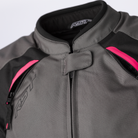 3116 Ava CE Ladies Textile Jacket Neon Pink