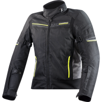 SHADOW LADY JACKET BLACK TITAN H-V YELLOW