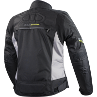 SHADOW LADY JACKET BLACK TITAN H-V YELLOW