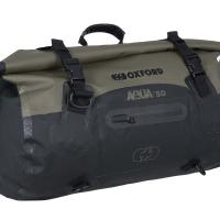 Aqua T-50 Roll Bag, OXFORD khaki/černý, objem 50l