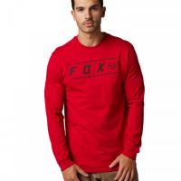 Pinnacle Ls Prem Tee Flame Red