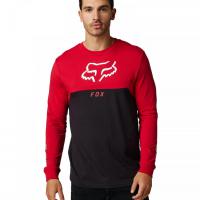 Ryaktr Ls Tee Flame Red