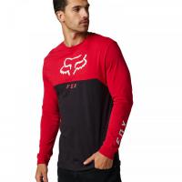 Ryaktr Ls Tee Flame Red