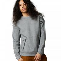 Base Over Dwr Crew Flc Heather Graphite