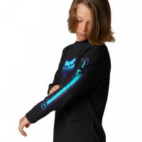 Yth Vizen Ls Tee Black
