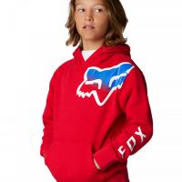 Yth Toxsyk Pullover Fleece Flame Red