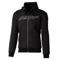 X KEVLAR® Zip Through Logo CE Mens Textile Hoodie Black