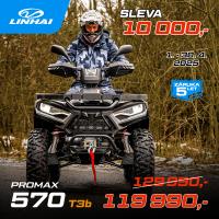 570 PROMAX 4x4 EFI, T3b, Black, 5let záruka, AKCE DUBEN Kč -10.000,-