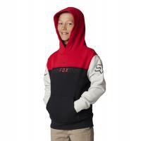 Yth Efekt Pullover Fleece Flame Red
