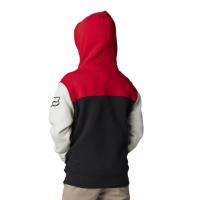 Yth Efekt Pullover Fleece Flame Red