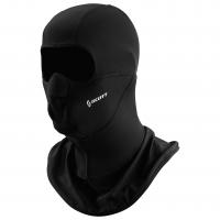 facemask FACE HEATER HOOD black