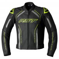 2977 S1 CE Mens Leather Jacket Neon Yellow