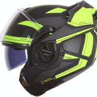 FF906 ADVANT REVO MATT BLACK H-V YELLOW