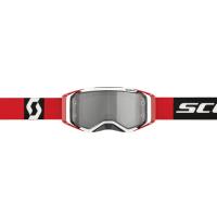Goggle Prospect red/black silver chrome works