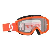 Goggle Primal clear orange/white clear works