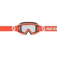 Goggle Primal clear orange/white clear works
