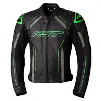 2977 S1 CE Mens Leather Jacket Green