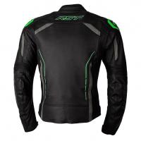2977 S1 CE Mens Leather Jacket Green