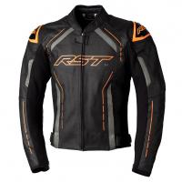 2977 S1 CE Mens Leather Jacket Orange