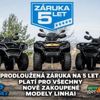 420 Promax 4x4 EFI Black T3b, 5let ZÁRUKA