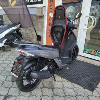 SYMPHONY 125 MATNÁ ŠEDÁ TMAVÁ EURO5, ZÁRUKA 4roky