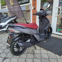 SYMPHONY 125 MATNÁ ŠEDÁ TMAVÁ EURO5, ZÁRUKA 4roky