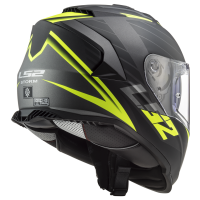 FF800 STORM II NERVE MATT BLACK H-V YELLOW -06