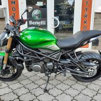 BENELLI 752 S zelená GT, Euro 5, BLACK FRIDAY