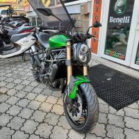 BENELLI 752 S zelená GT, Euro 5, BLACK FRIDAY