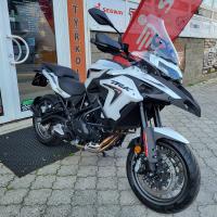 BENELLI TRK 502 Traveler BÍLÁ, Euro 5, FACELIFT