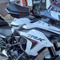 BENELLI TRK 502 Traveler BÍLÁ, Euro 5, FACELIFT