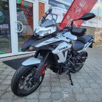 BENELLI TRK 502 Traveler BÍLÁ, Euro 5, FACELIFT
