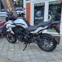BENELLI TRK 502 Traveler BÍLÁ, Euro 5, FACELIFT