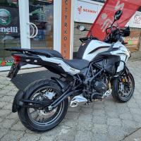BENELLI TRK 502 Traveler BÍLÁ, Euro 5, FACELIFT