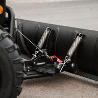 SNOW PLOW 67' STEEL BLACK (170 CM) WITH QUICK ADAPTER