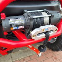 Traxter XMR HD10 MY24 INT, Hyper Silver & Legion Red