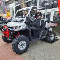 Traxter XMR HD10 MY24 INT, Hyper Silver & Legion Red