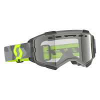 Goggle Fury Enduro light grey/neon yellow