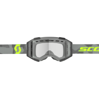 Goggle Fury Enduro light grey/neon yellow
