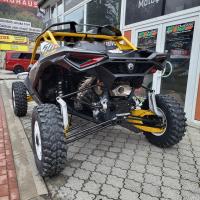 Maverick R RS DCT SAS 999T, MY24, Carbon Black & Neo Yellow