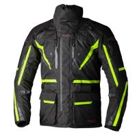 3488 Pro Series Paragon 7 CE Mens Textile Jacket, Black / Flo Yellow