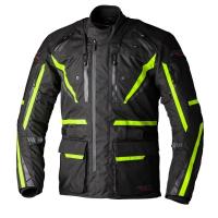 3488 Pro Series Paragon 7 CE Mens Textile Jacket, Black / Flo Yellow