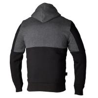 3467 x Kevlar® Team Zip Through CE Mens Text Hood, Black / Grey