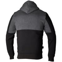 3467 x Kevlar® Team Zip Through CE Mens Text Hood, Black / Grey