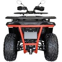 REAR BUMPER ALU SX6 RED - SEGWAY SNARLER AT5 S/L