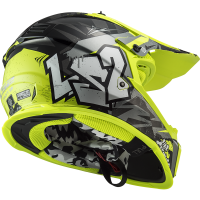 MX437 FAST EVO MINI II CRUSHER BLACK YELLOW 06