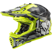 MX437 FAST EVO MINI II CRUSHER BLACK YELLOW 06